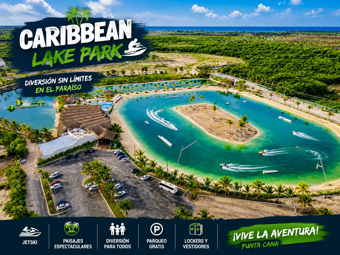 Caribbean Lake Park Punta Cana